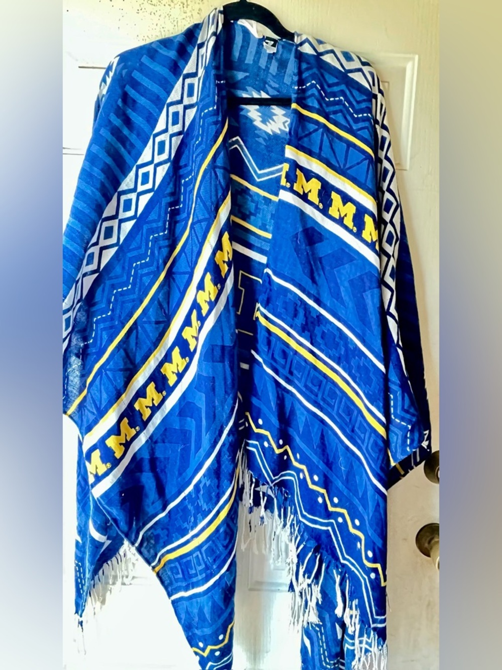 University Of Michigan Wolverine’s Poncho